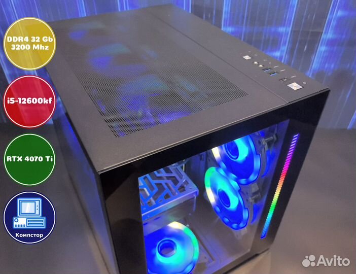 Сборка пк для 2к i5-RTX4070Ti-32DDR4-MGE491265-B760