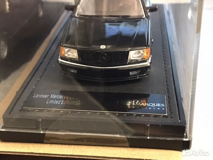 Мерседес 560sec lorinser TopMarques 1/43