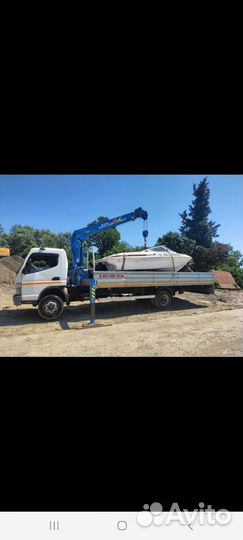 Аренда и услуги манипулятора, стрела 3 т, 10 м, борт 8 т, 6 м