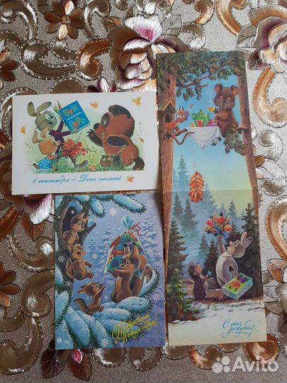 Редкие открытки В. Зарубина