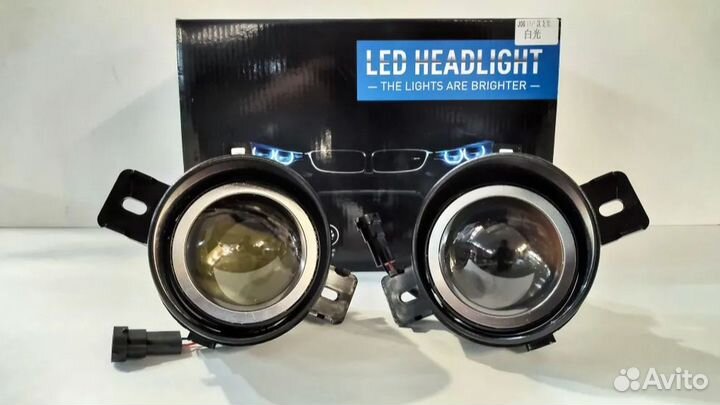 Туманки bi-led Premium Spot BMW X5 E70 белый свет