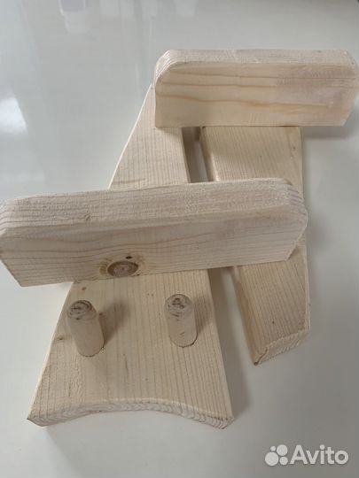 Полка настенная деревянная