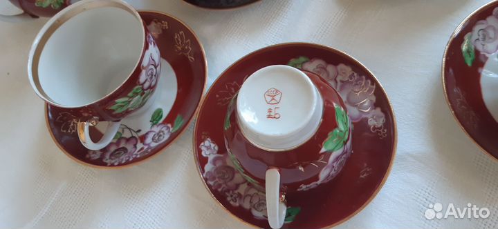 Редкий Сервиз чайн.