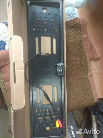 Рамка под номер с камерой