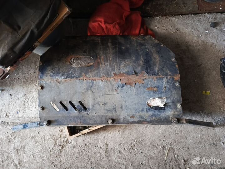 Защита двигателя audi 80 b 4