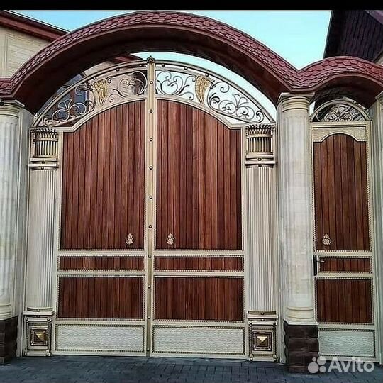 Кованые ворота