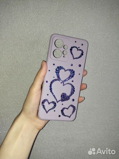 Инкрустированный чехол для телефона