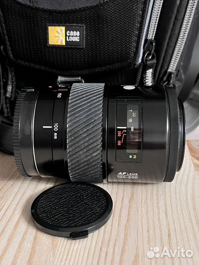 Фотоаппарат sony alpha 100 + объективы