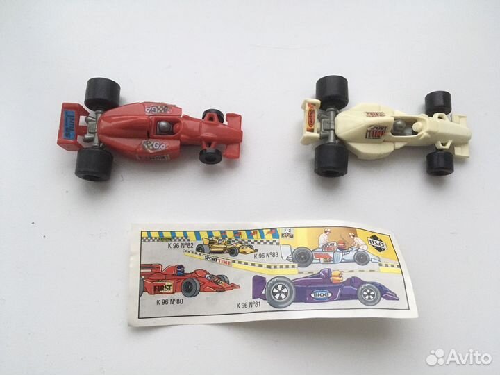 Игрушки из киндер сюрприза 90х годов