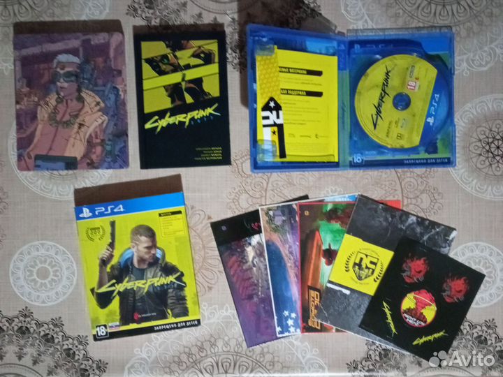 Cyberpunk 2077 издание steelbook + comicbook