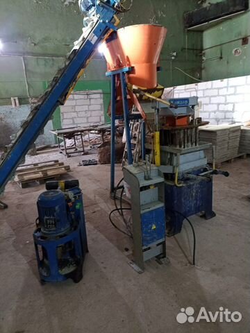 Станок для изготовления тротуарной плитки Кондор купить в Сосновом Бору ...
