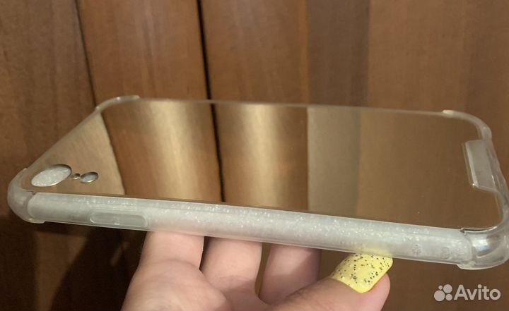 Чехол на iPhone xr прозрачный новый