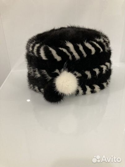 Шапка норковая женская