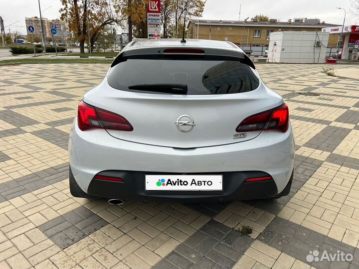 Opel Astra GTC 1.4 AT, 2014, 179 000 км