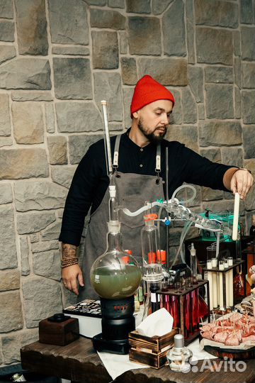 Шоу-бар авторских напитков на выезд