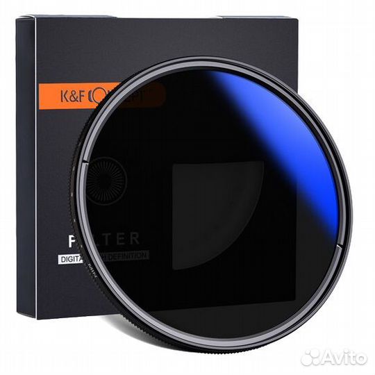 Светофильтр KF Concept Slim Blue 52мм ND2-400