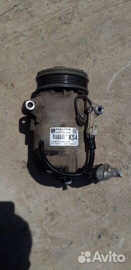 Компрессор кондиционера Опель астра Н 1.8