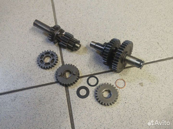 Валы кпп с шестернями 139fmb китай