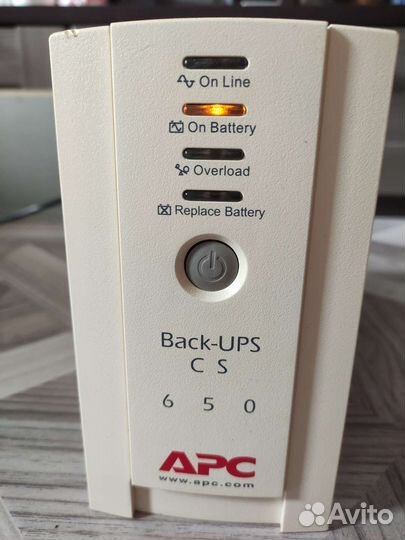 Ибп apc back ups 650