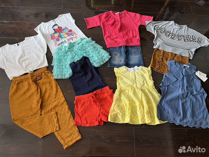Брендовая летняя одежда на 6-7 лет