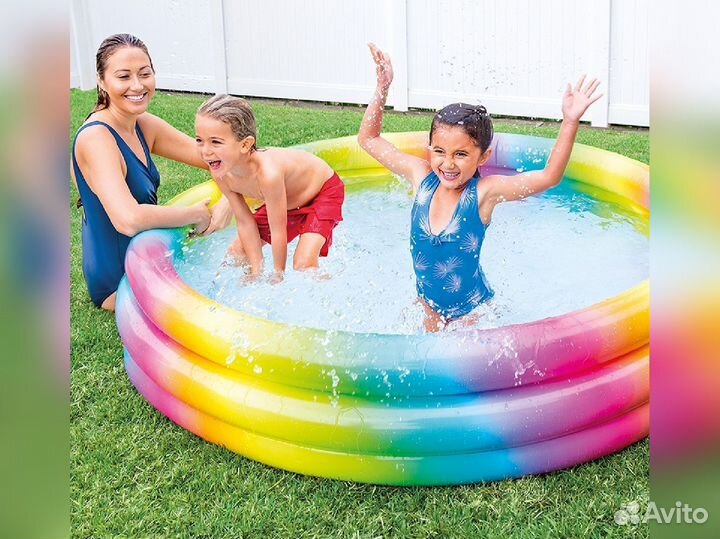Бассейн надувной 