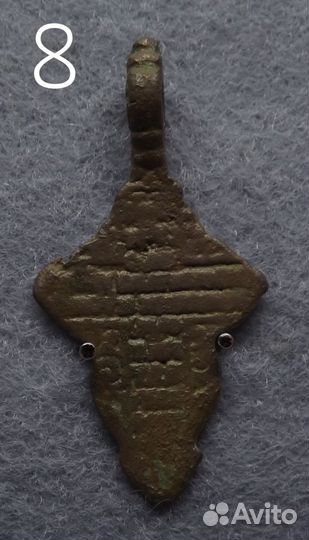 Крест 3шт старинный православный 18-19 век