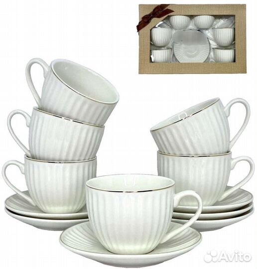 Набор чайный 12пр. в подарочн.коробке