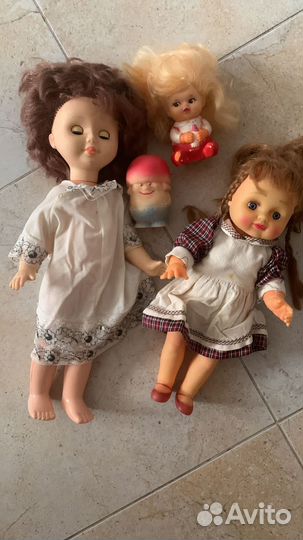 Игрушки СССР. Куклы, винтаж