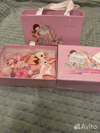 Набор заколок и резинок для девочки