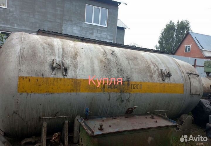 Ёмкости криогенные, кислородная станция, Пмзк