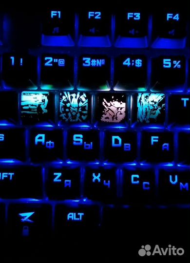 Кастомные кейкапы Dota 2