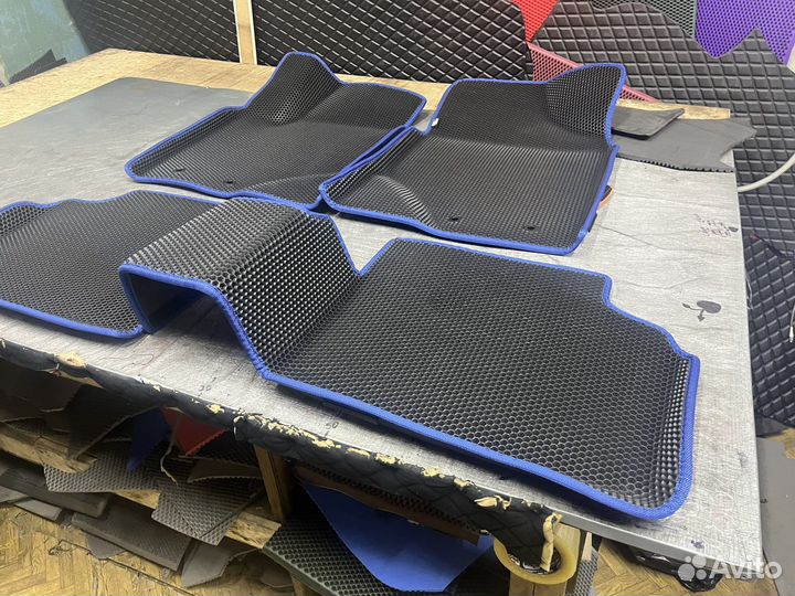 Eva коврики 3D и Ева Эво коврики 3д с бортами