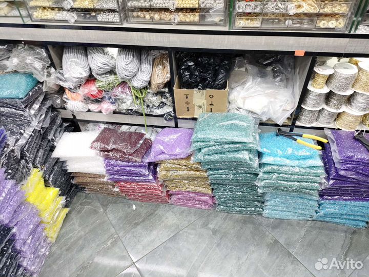 Набор бусин для изготовления сумки