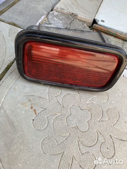 Катафот в задний бампер lancer 9