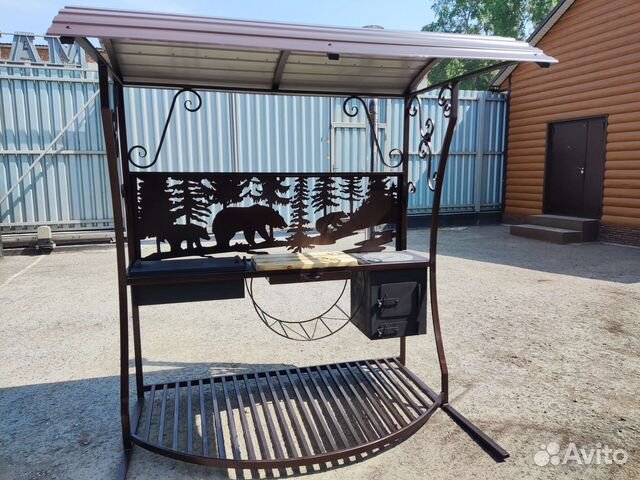 Мангальная зона. Мангал