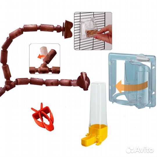 Клетка для попугаев Ferplast Giulietta 4