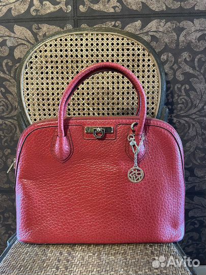 Сумка кожаная женская новая dkny