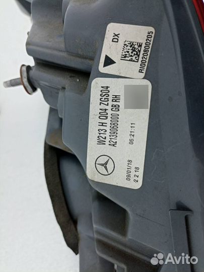 Фонарь задний правый Mercedes-Benz E-Класс