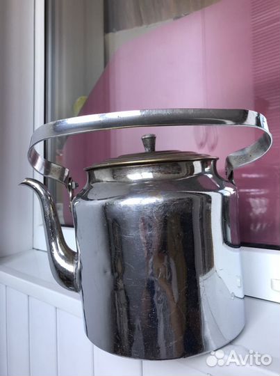 Чайник 5 литров Тула 1953 год СССР Латунь