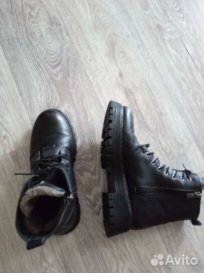 Ботинки женские, зимние, нат. кожа, размер 37