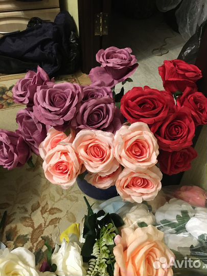 Искусственные цветы букеты