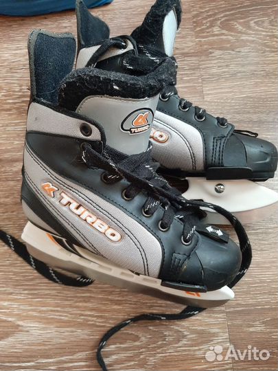 Коньки детские раздвижные 32-35