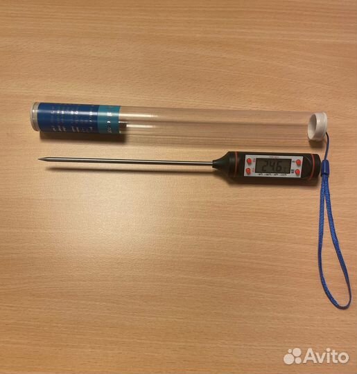 Электронный кухонный термометр с щупом TP101