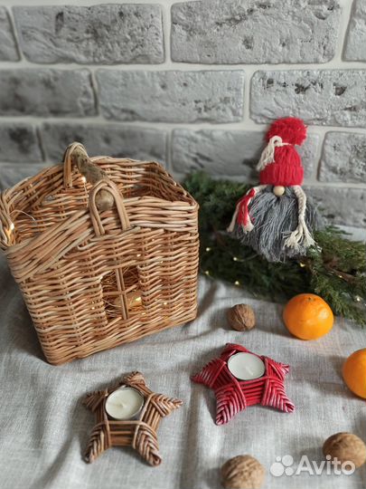 Домик плетеный