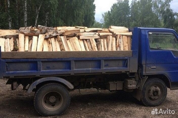 Дрова березовые колотые