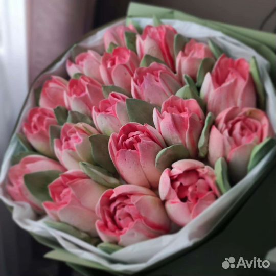 Зефирный букет тюльпаны