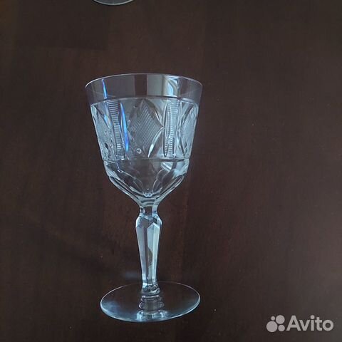 Рюмки хрустальные 8 шт.Югославия
