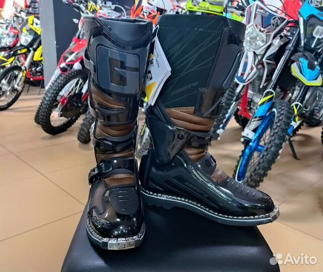 Мотоботы gaerne Fastback Endurance Черн/Коричневый