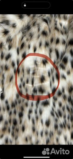 Шуба из эко меха