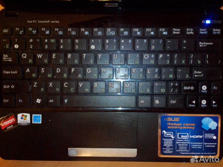 Нетбук asus Eee PC 1015BX (черный)